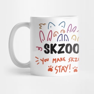 You Make SKZOO Stay Stray Kids Design Mug